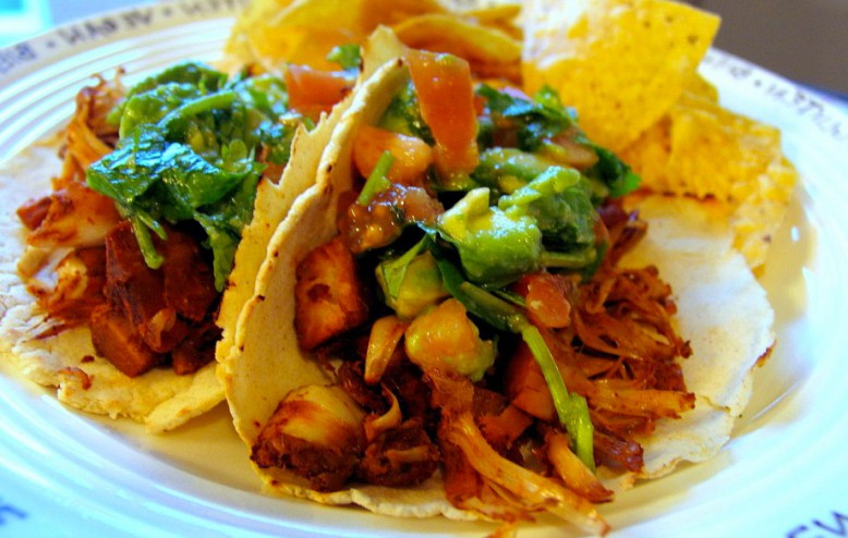 Réaliser un tacos végan effiloché